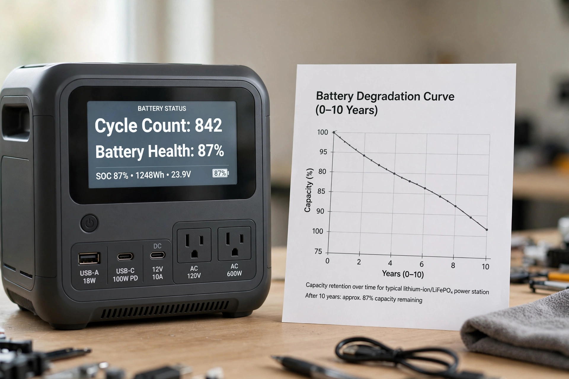 How Long Does a Portable Power Station Last?