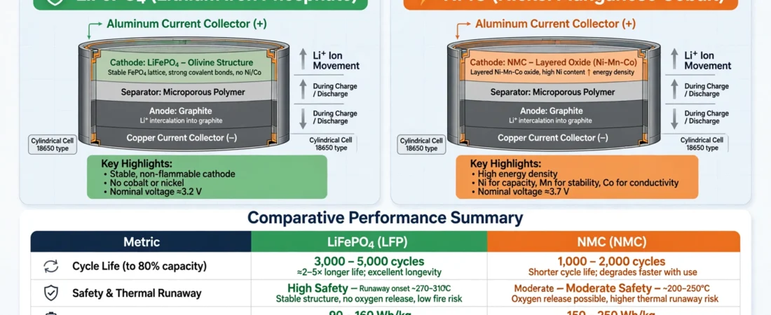 Lithium-ion vs LiFePO4 Batteries: Which Is Better for Power Stations?