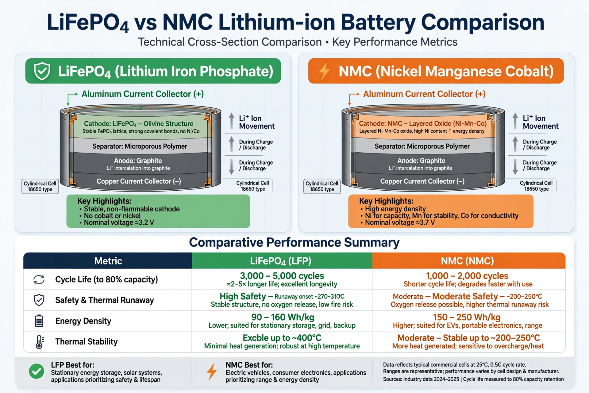 Lithium-ion vs LiFePO4 Batteries: Which Is Better for Power Stations?